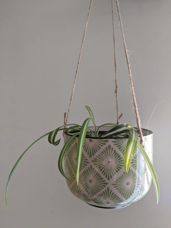 Hanging ceramic pot